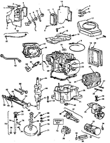 Part Location Diagram of 261363 Briggs and Stratton DISCONTINUED